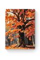 Картина по номерам на подрамнике «Осенний клён» 50x40 см