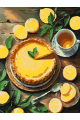 Картина по номерам без подрамника «Лимонный вкус» 25x20 см