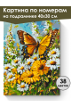 Картина по номерам на подрамнике «Бабочка» 40x30 см