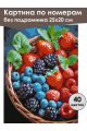 Картина по номерам без подрамника «Вкус лета» 25x20 см