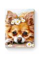Картина по номерам на подрамнике «Чихуахуа» 35x25 см