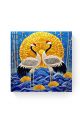 Алмазная мозаика на подрамнике «Журавли» 30x30 см
