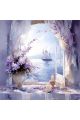 Алмазная мозаика без подрамника «Романтизм» 40x40 см