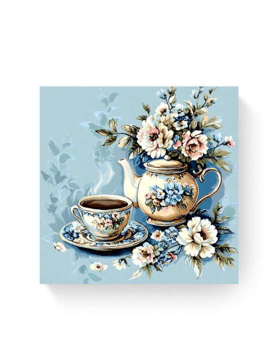Алмазная мозаика на подрамнике «Аромат кофе» 40x40 см
