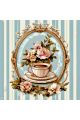 Алмазная мозаика без подрамника «Аромат кофе» 100x100 см