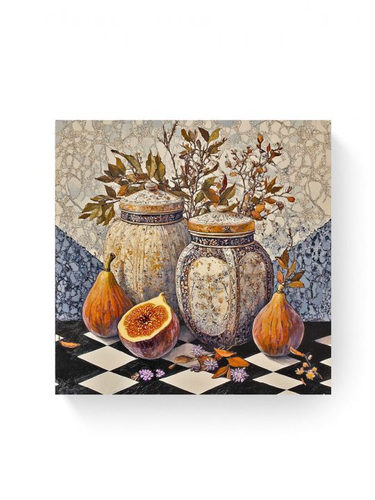 Алмазная мозаика на подрамнике «Натюрморт» 40x40 см