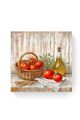Алмазная мозаика на подрамнике «Помидорки» 30x30 см