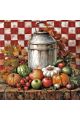 Алмазная мозаика без подрамника «Натюрморт» 40x40 см