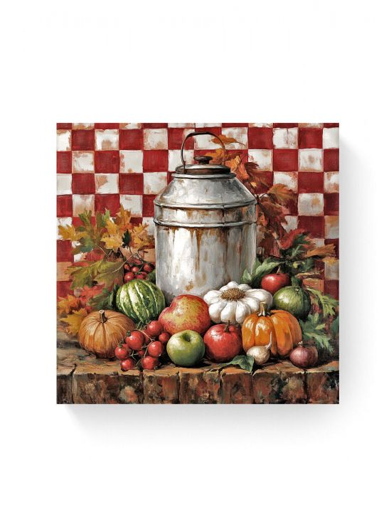 Алмазная мозаика на подрамнике «Натюрморт» 30x30 см
