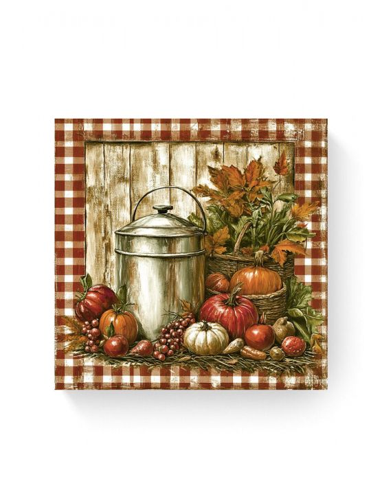 Алмазная мозаика на подрамнике «Натюрморт» 40x40 см