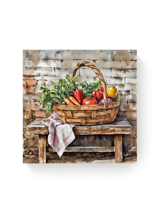 Алмазная мозаика на подрамнике «Натюрморт» 40x40 см