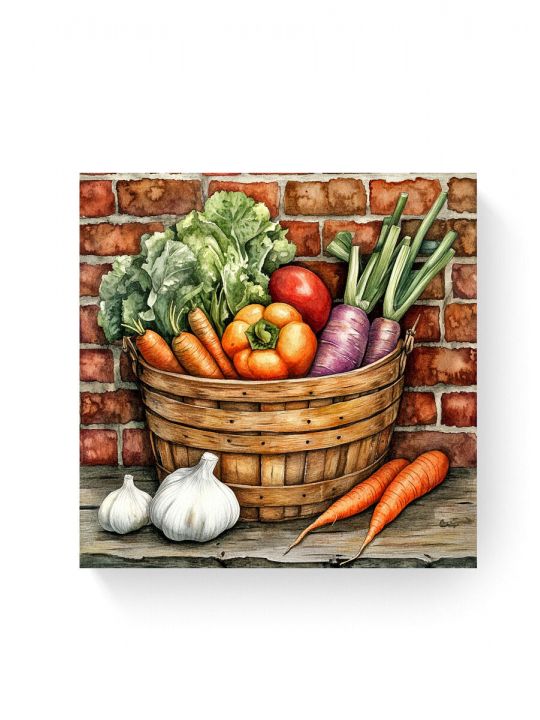 Алмазная мозаика на подрамнике «Натюрморт» 40x40 см