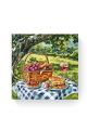 Алмазная мозаика на подрамнике «Пикник» 30x30 см