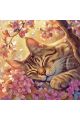 Алмазная мозаика без подрамника «Милый сон» 30x30 см