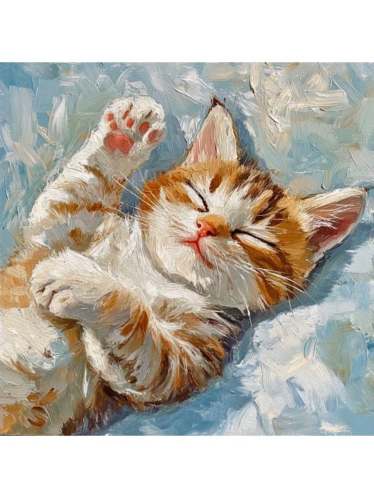 Алмазная мозаика без подрамника «Сноведение» 30x30 см