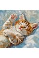 Алмазная мозаика без подрамника «Сноведение» 30x30 см