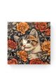 Алмазная мозаика на подрамнике «В цветах» 30x30 см