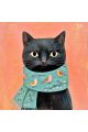 Алмазная мозаика без подрамника «Котик» 100x100 см