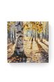 Алмазная мозаика на подрамнике «Берёзки» 40x40 см