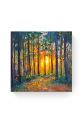 Алмазная мозаика на подрамнике «Рассвет» 30x30 см