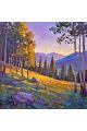Алмазная мозаика на подрамнике «Контрасты» 40x40 см