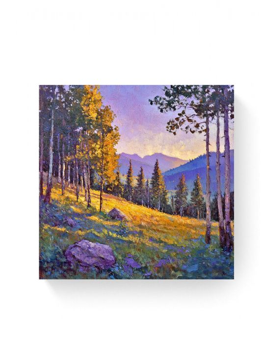 Алмазная мозаика на подрамнике «Контрасты» 30x30 см