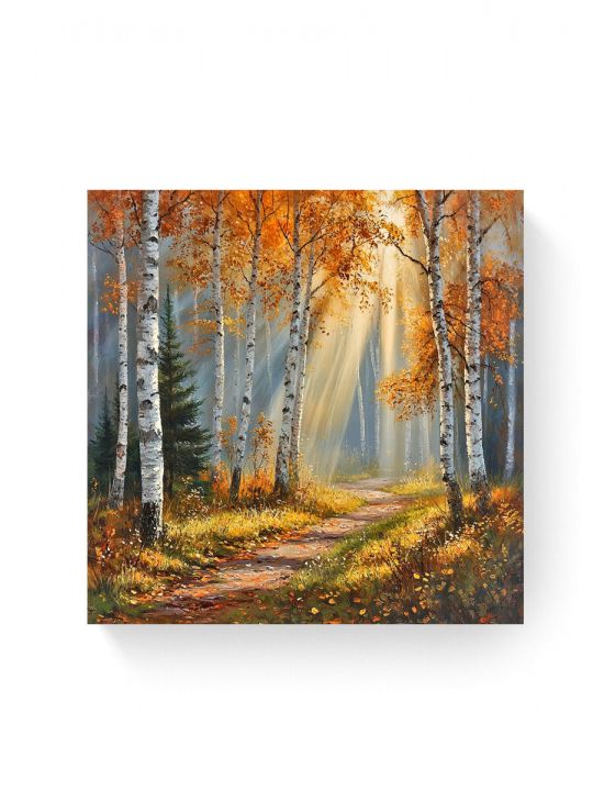 Алмазная мозаика на подрамнике «Лучи света» 40x40 см