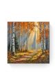 Алмазная мозаика на подрамнике «Лучи света» 40x40 см