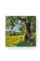 Алмазная мозаика на подрамнике «Великий дуб» 40x40 см