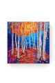 Алмазная мозаика на подрамнике «Березы» 30x30 см