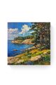 Алмазная мозаика на подрамнике «Побережье» 40x40 см