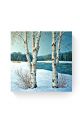 Алмазная мозаика на подрамнике «Зима» 30x30 см