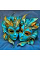 Алмазная мозаика без подрамника «Маскарад» 100x100 см