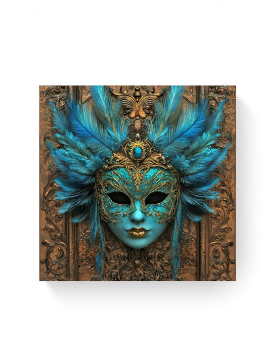 Алмазная мозаика на подрамнике «Маскарад» 30x30 см