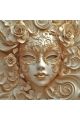 Алмазная мозаика без подрамника «Маскарад» 90x90 см