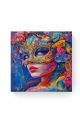 Алмазная мозаика на подрамнике «Маскарад» 50x50 см