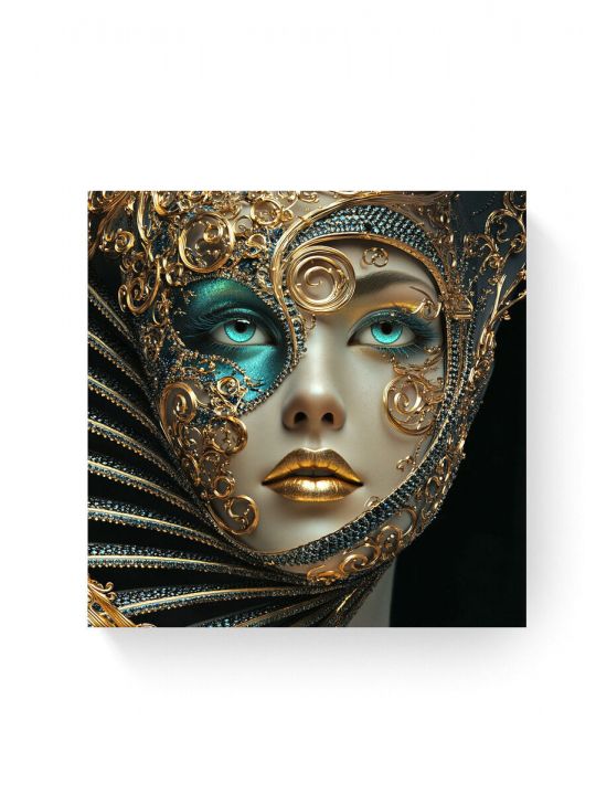 Алмазная мозаика на подрамнике «Маскарад» 50x50 см
