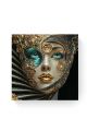 Алмазная мозаика на подрамнике «Маскарад» 50x50 см