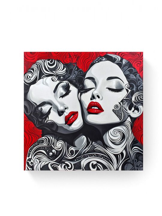 Алмазная мозаика на подрамнике «Маскарад» 40x40 см