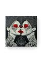 Алмазная мозаика на подрамнике «Маскарад» 50x50 см