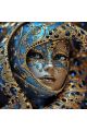 Алмазная мозаика без подрамника «Маскарад» 70x70 см