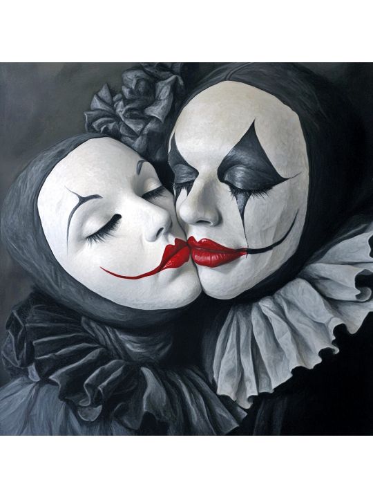Алмазная мозаика без подрамника «Маскарад» 30x30 см