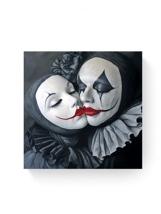 Алмазная мозаика на подрамнике «Маскарад» 50x50 см