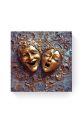 Алмазная мозаика на подрамнике «Маскарад» 50x50 см