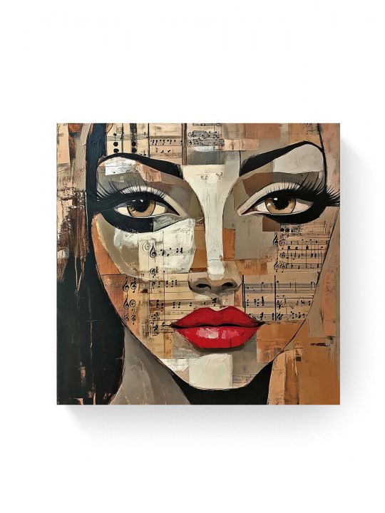 Алмазная мозаика на подрамнике «Маскарад» 40x40 см
