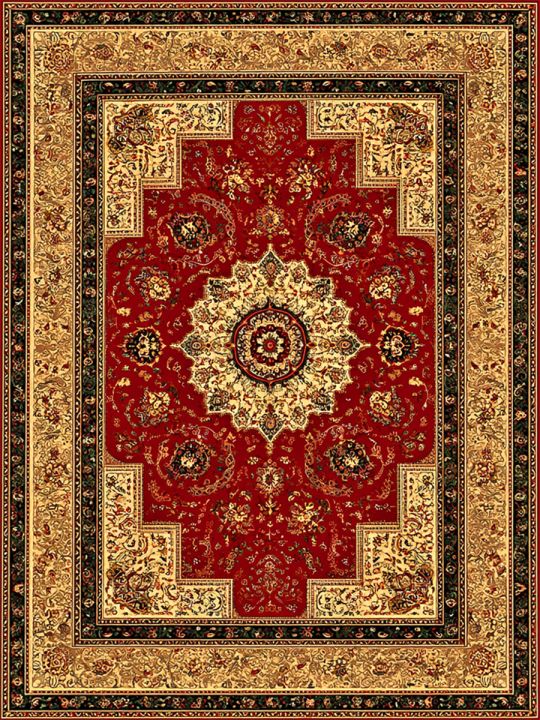 Алмазная мозаика без подрамника «Ковёр» 90x70 см