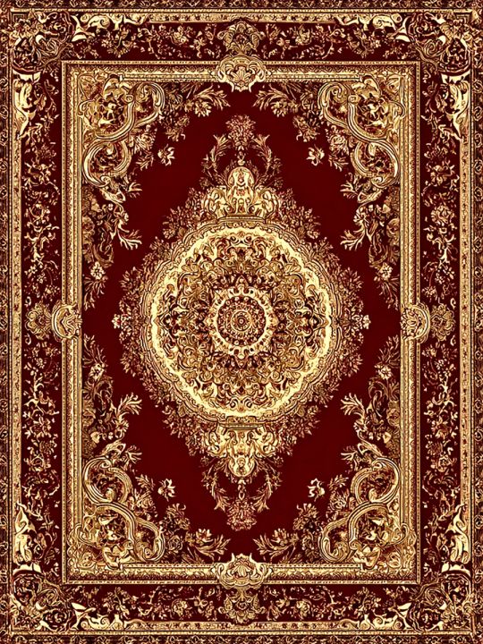 Алмазная мозаика без подрамника «Ковёр» 25x20 см