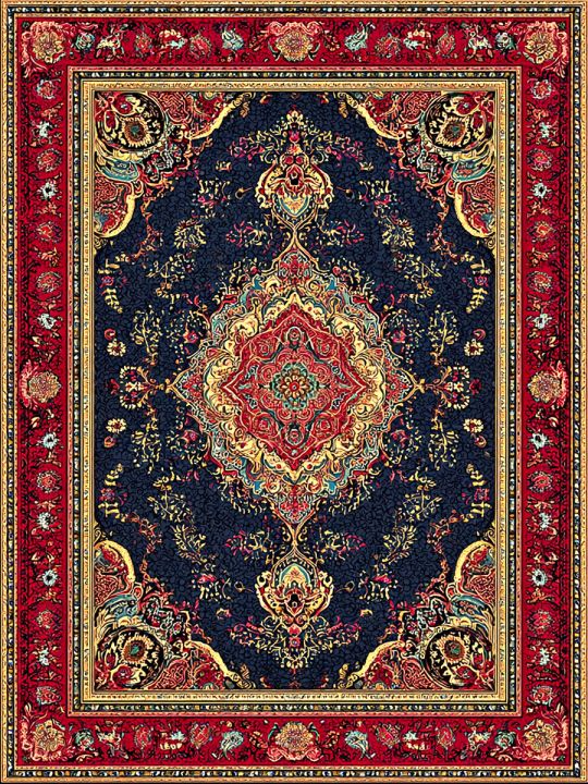 Алмазная мозаика без подрамника «Ковёр» 25x20 см