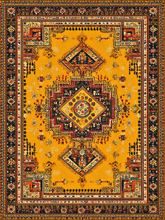 Алмазная мозаика без подрамника «Ковёр» 35x25 см