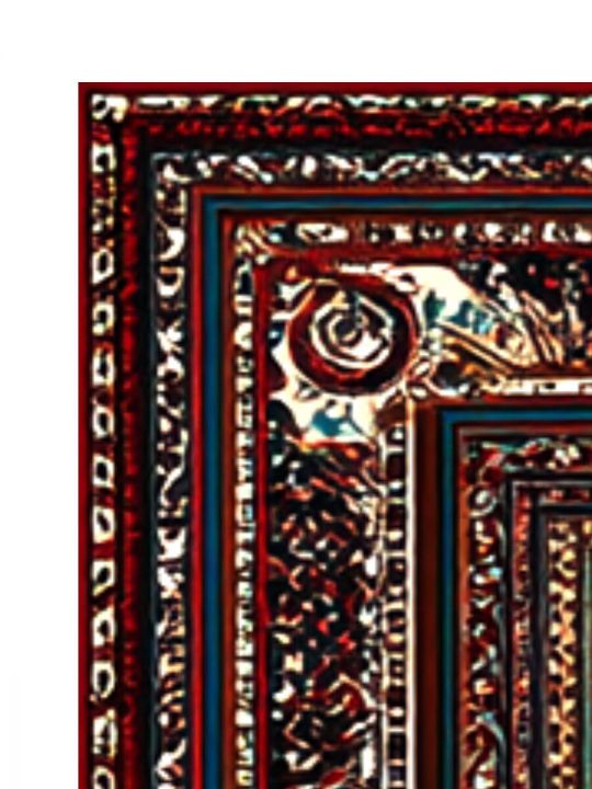 Алмазная мозаика на подрамнике «Ковёр» 50x40 см